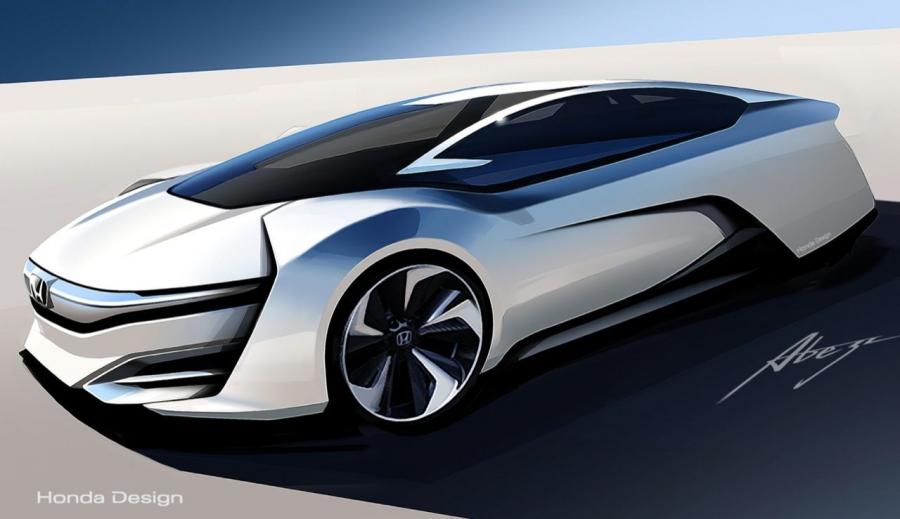  Honda FCEV Concept 2013 года  (фото 13 из 14)
